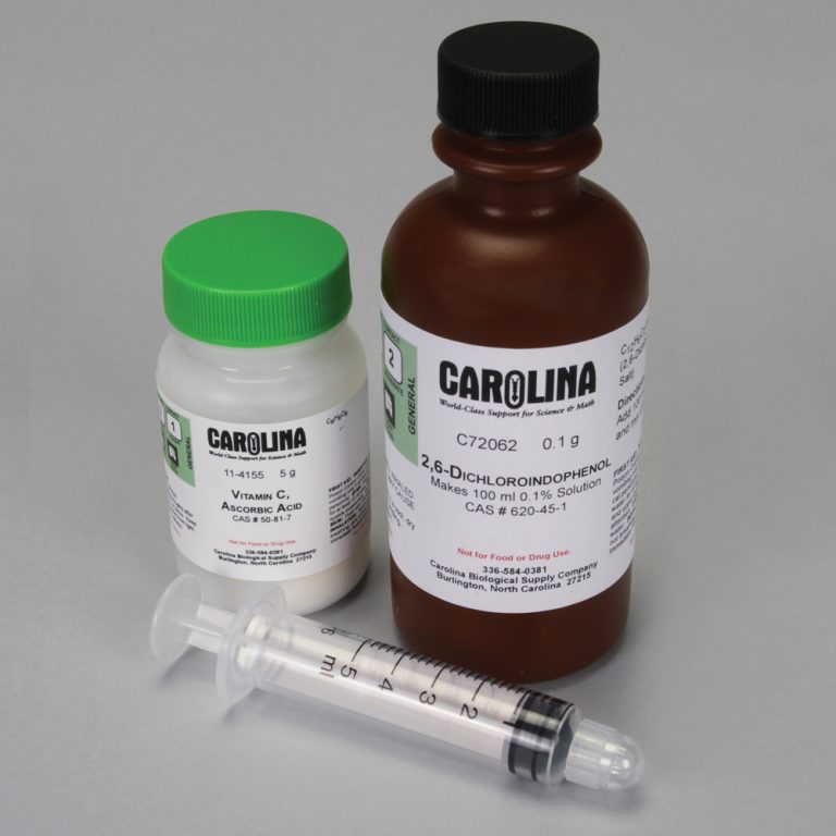 Determination of Vitamin C Concentration by Redox Titration